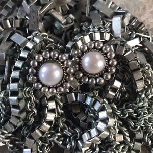 Navajo Rising Sun CRJ Little Pearl earrings💕